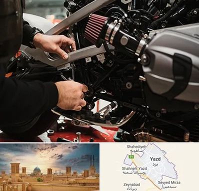 تعمیرگاه موتور سیکلت در یزد