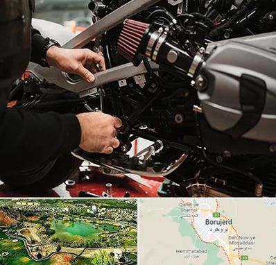 تعمیرگاه موتور سیکلت در بروجرد