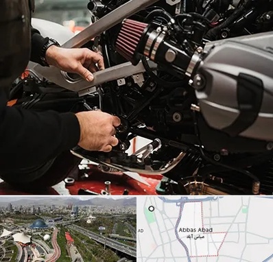 تعمیرگاه موتور سیکلت در عباس آباد تهران