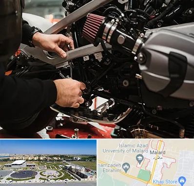 تعمیرگاه موتور سیکلت در ملارد