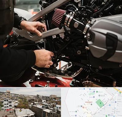 تعمیرگاه موتور سیکلت در شمیران نو 