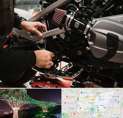 تعمیرگاه موتور سیکلت در منطقه 3 تهران 