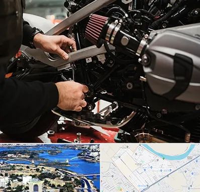 تعمیرگاه موتور سیکلت در کوروش اهواز 