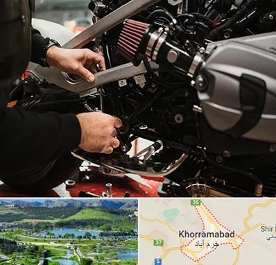 تعمیرگاه موتور سیکلت در خرم آباد