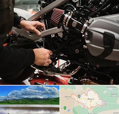 تعمیرگاه موتور سیکلت در مرند