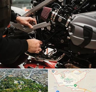 تعمیرگاه موتور سیکلت در شهرکرد