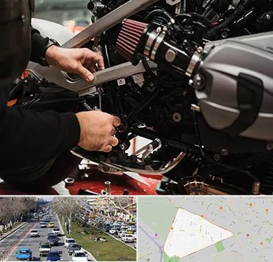 تعمیرگاه موتور سیکلت در احمدآباد مشهد 