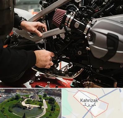 تعمیرگاه موتور سیکلت در کهریزک