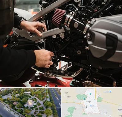 تعمیرگاه موتور سیکلت در کاشمر