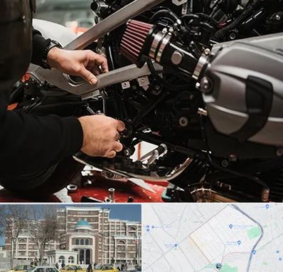 تعمیرگاه موتور سیکلت در طلاب مشهد