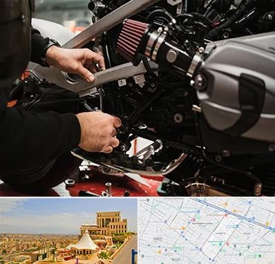 تعمیرگاه موتور سیکلت در هاشمیه مشهد 