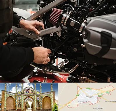 تعمیرگاه موتور سیکلت در سمنان