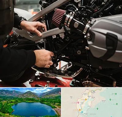 تعمیرگاه موتور سیکلت در رودبار