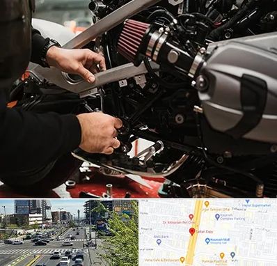 تعمیرگاه موتور سیکلت در ستاری 