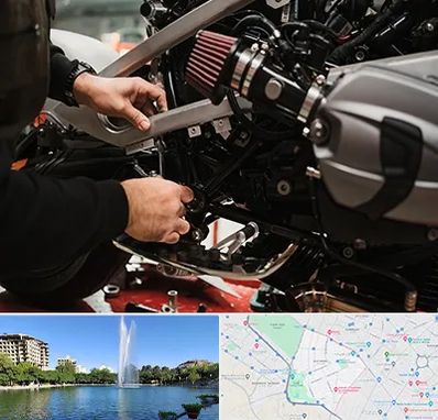 تعمیرگاه موتور سیکلت در کوهسنگی مشهد 