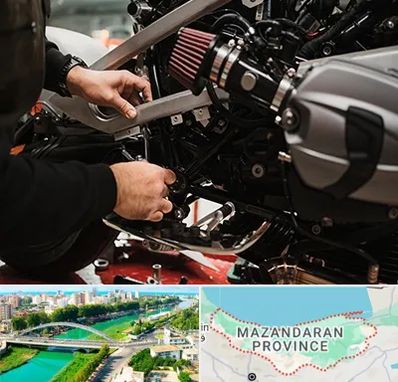 تعمیرگاه موتور سیکلت در مازندران