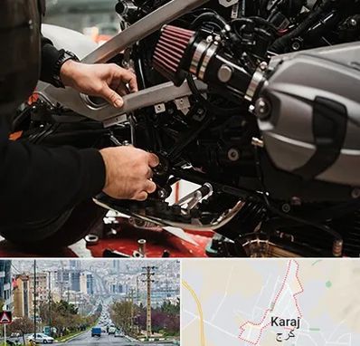 تعمیرگاه موتور سیکلت در گوهردشت کرج 