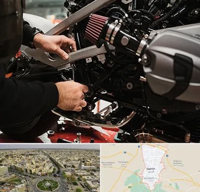 تعمیرگاه موتور سیکلت در قزوین