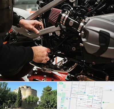 تعمیرگاه موتور سیکلت در مرداویج اصفهان 