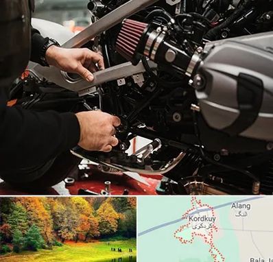 تعمیرگاه موتور سیکلت در کردکوی