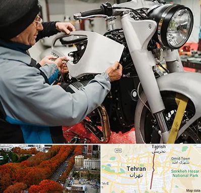 موتور سازی در ولیعصر 