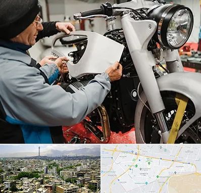 موتور سازی در منطقه 8 تهران 