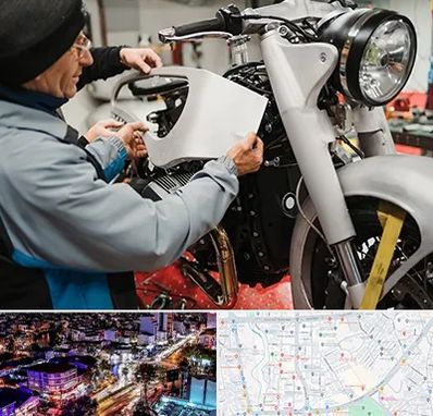 موتور سازی در منظریه رشت 