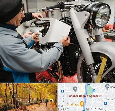 موتور سازی در چهارباغ اصفهان 