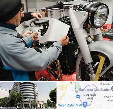 موتور سازی در قلهک 