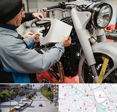 موتور سازی در خیابان زند شیراز 