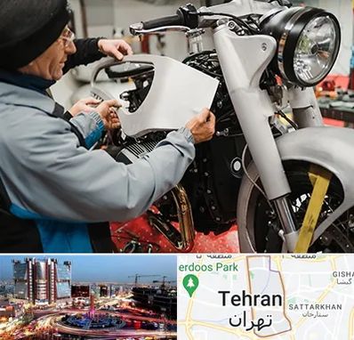 موتور سازی در صادقیه 