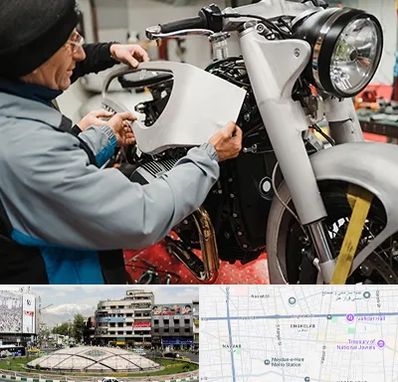 موتور سازی در مرکز تهران