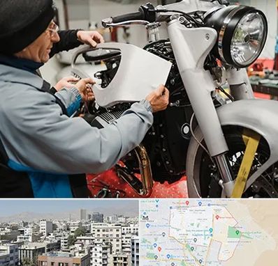 موتور سازی در منطقه 14 تهران 