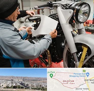 موتور سازی در شهرک گلستان شیراز 