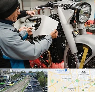 موتور سازی در جنوب تهران 