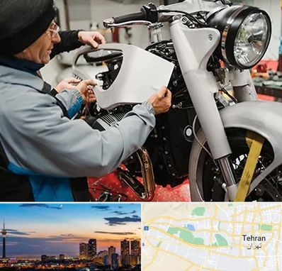 موتور سازی در غرب تهران 