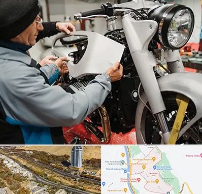 موتور سازی در خیابان نیایش شیراز 