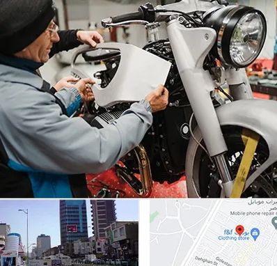 موتور سازی در چهارراه طالقانی کرج 