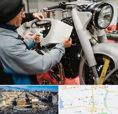 موتور سازی در شهرک راه آهن 