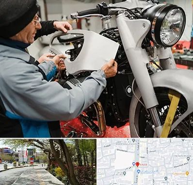 موتور سازی در خیابان توحید اصفهان 