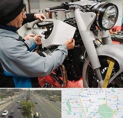 موتور سازی در منطقه 17 تهران 