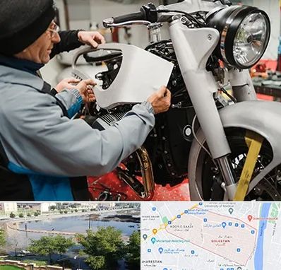 موتور سازی در گلستان اهواز 