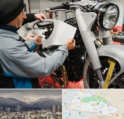 موتور سازی در منطقه 4 تهران 