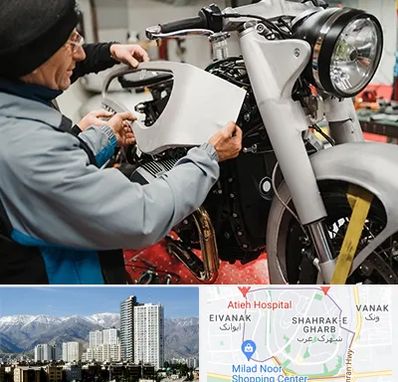 موتور سازی در شهرک غرب 