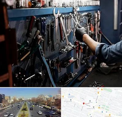 تعمیرگاه موتور سنگین در بلوار معلم مشهد 