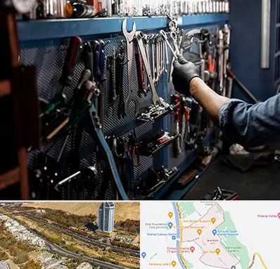 تعمیرگاه موتور سنگین در خیابان نیایش شیراز 