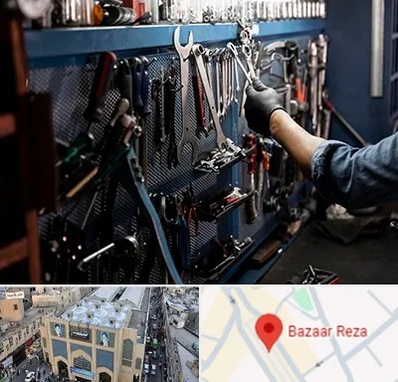 تعمیرگاه موتور سنگین در بازار رضا مشهد