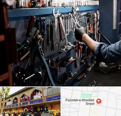 تعمیرگاه موتور سنگین در 15 خرداد