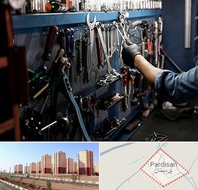 تعمیرگاه موتور سنگین در پردیسان قم