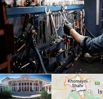 تعمیرگاه موتور سنگین در خمینی شهر